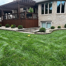 Landscape Bed Cleanup Greenwood, IN 1